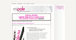 Desktop Screenshot of mipole.com